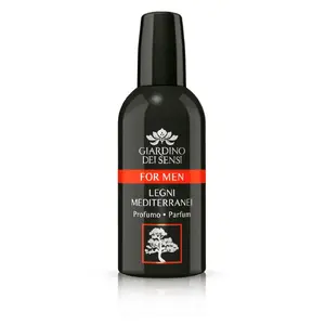 Eau de Parfum Giardino dei Sensi Legni Mediterranei 100 ml — for Men, non‑refillable bottle