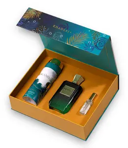 Набор духов Khadlaj Island — Extrait de Parfum 100 мл, Body Spray 200 мл, Extrait de Parfum 10 мл