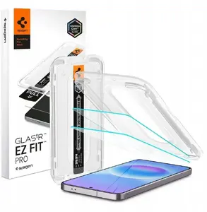 Tempered Glass Screen Protector Spigen Glas.TR EZ Fit Pro 2‑pack for Samsung Galaxy A57 5G — Clear