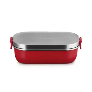 Контейнер для еды Le Creuset ON THE GO 900 мл — красный, портативный ланчбокс