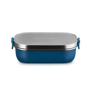 Ланчбокс Le Creuset ON THE GO 900 мл, синий, контейнер для еды
