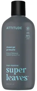 Shower Gel Attitude SUPER LEAVES MEN Eucalyptus & Sage 415 ml