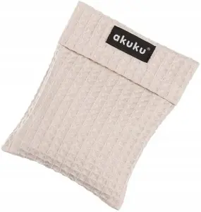 akuku A0633 termofors ar ķiršu kauliņiem 13 x 16 cm bežs, atkārtoti lietojams sildītājs
