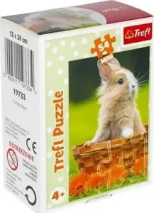 Puzzle TREFL 54 pieces model 19733 — Mini Cute Animals, cardboard jigsaw 54 pcs