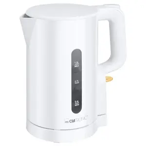 Electric kettle CLATRONIC WK 3834 — 1 L, 900 W, White