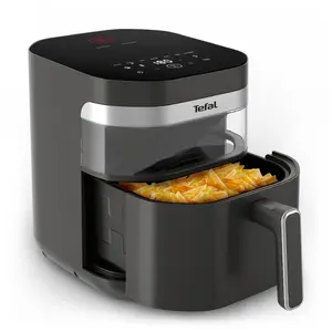 Gaisa fritieris Tefal Easy Fry Infrared EY832HE0 — 7 L, 2020 W, skārienvadība ar LCD, tumši pelēks