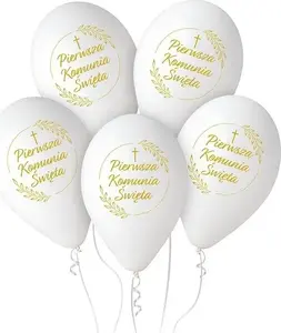 GoDan balloons premium helium First Communion 32 cm set of 5