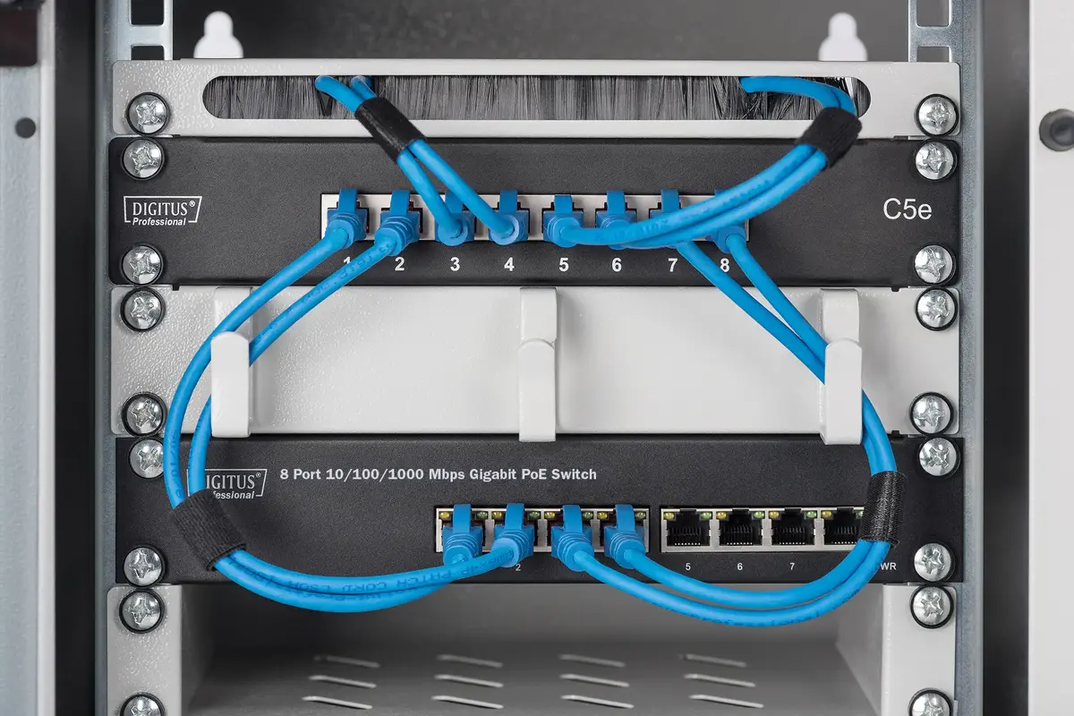 DIGITUS Gigabit PoE slēdzis 8 porta PoE+ (80 W) Photo 3