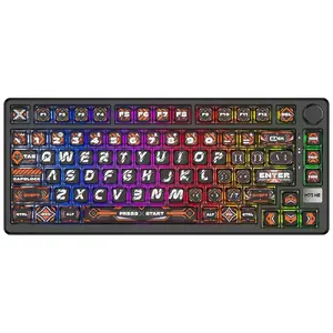 Mechanical Keyboard Royal Kludge M75 HE Hephaestus — Mint Switch, US Layout