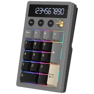 Mechanical Keyboard Royal Kludge M20 Phantom — Violet Switch, US Layout