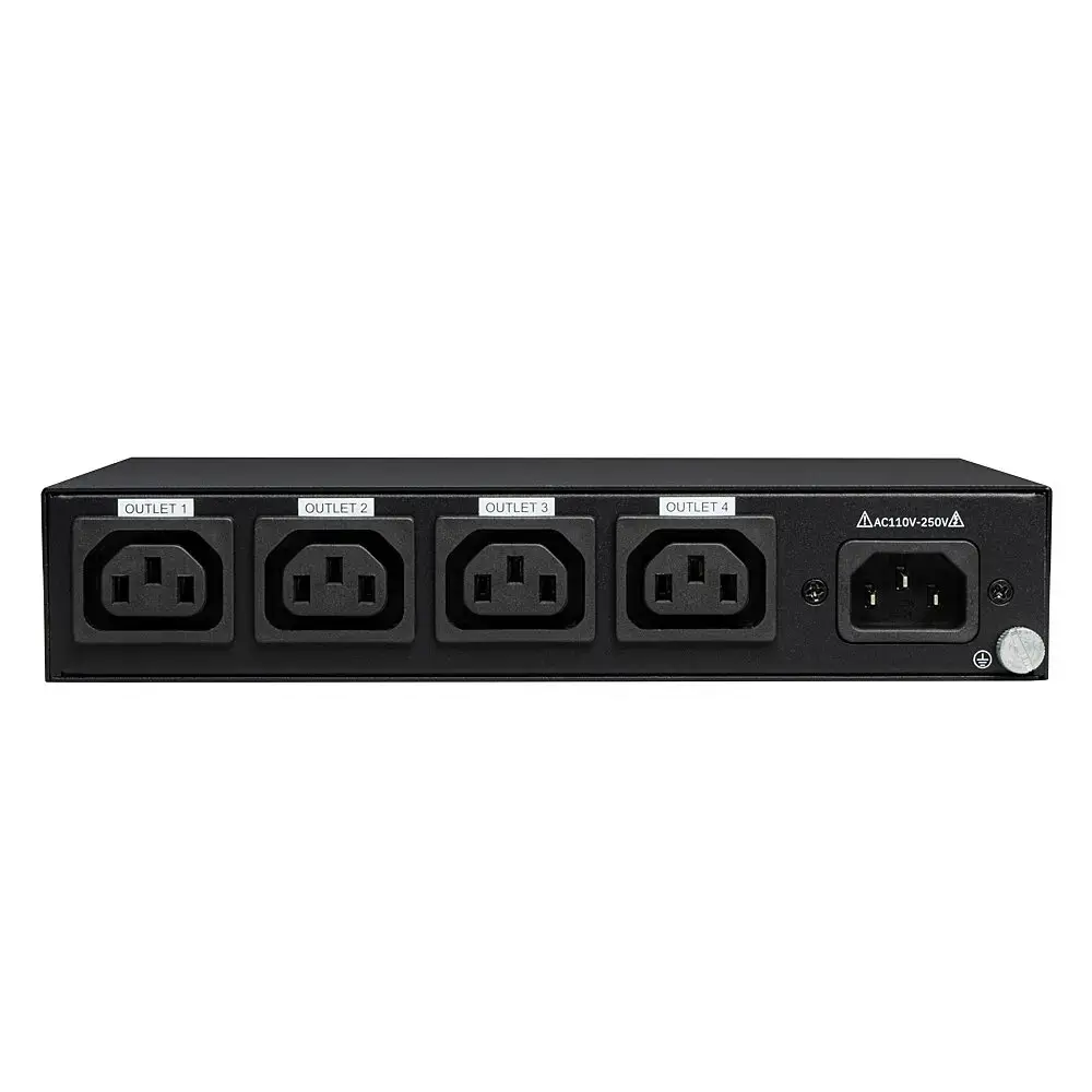 Lindy 32622 1U PDU — 4x C13, C14 input Photo 4