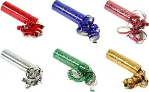 Streamer (serpentyna) GoDan holographic silver, 4 m
