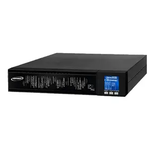 Infosec UPS E3 Pro 3000 RT Dubultās konversijas (Online) 3 kVA / 2700 W, 4 AC kontaktligzdas, 2U šasija