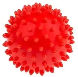 Rehabilitation ball Tullo Piłka rehabilitacyjna 9 cm red