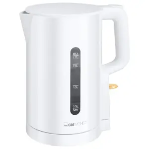 Electric kettle CLATRONIC WK 3835 — 1.7 L, 2200 W, White