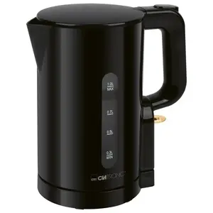 Electric kettle CLATRONIC WK 3834 — 1 L, 900 W, Black