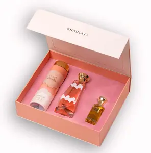Parfīmu komplekts Khadlaj Cloud Candy — Extrait de Parfum 100 ml, Body Spray 200 ml, Koncentrēts parfīma eļļa 24 ml