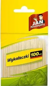 Toothpicks Sarantis JN Konfekcja 100 pcs, disposable wooden toothpicks