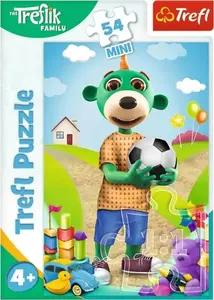 Puzle TREFL 54 gab. — mini 'Wesoły świat Treflików 2' (bērniem)