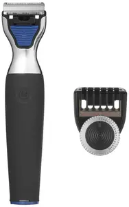 Matu trimmeris SENCOR SHP0460BK, nerūsējošā tērauda asmeņi, piederumu ķemme 0,5–10 mm, 60 min darbība, 500 mAh