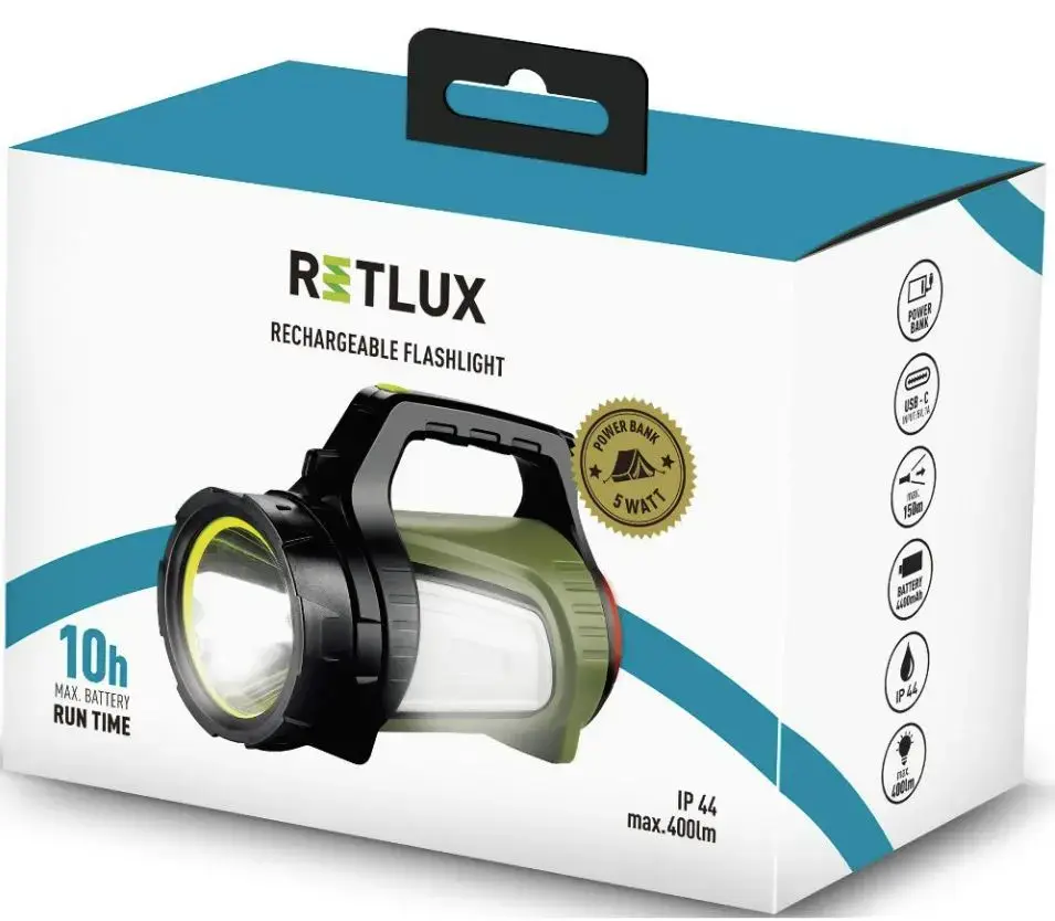 Перезаряжаемый прожектор Retlux RPL87 Photo 10