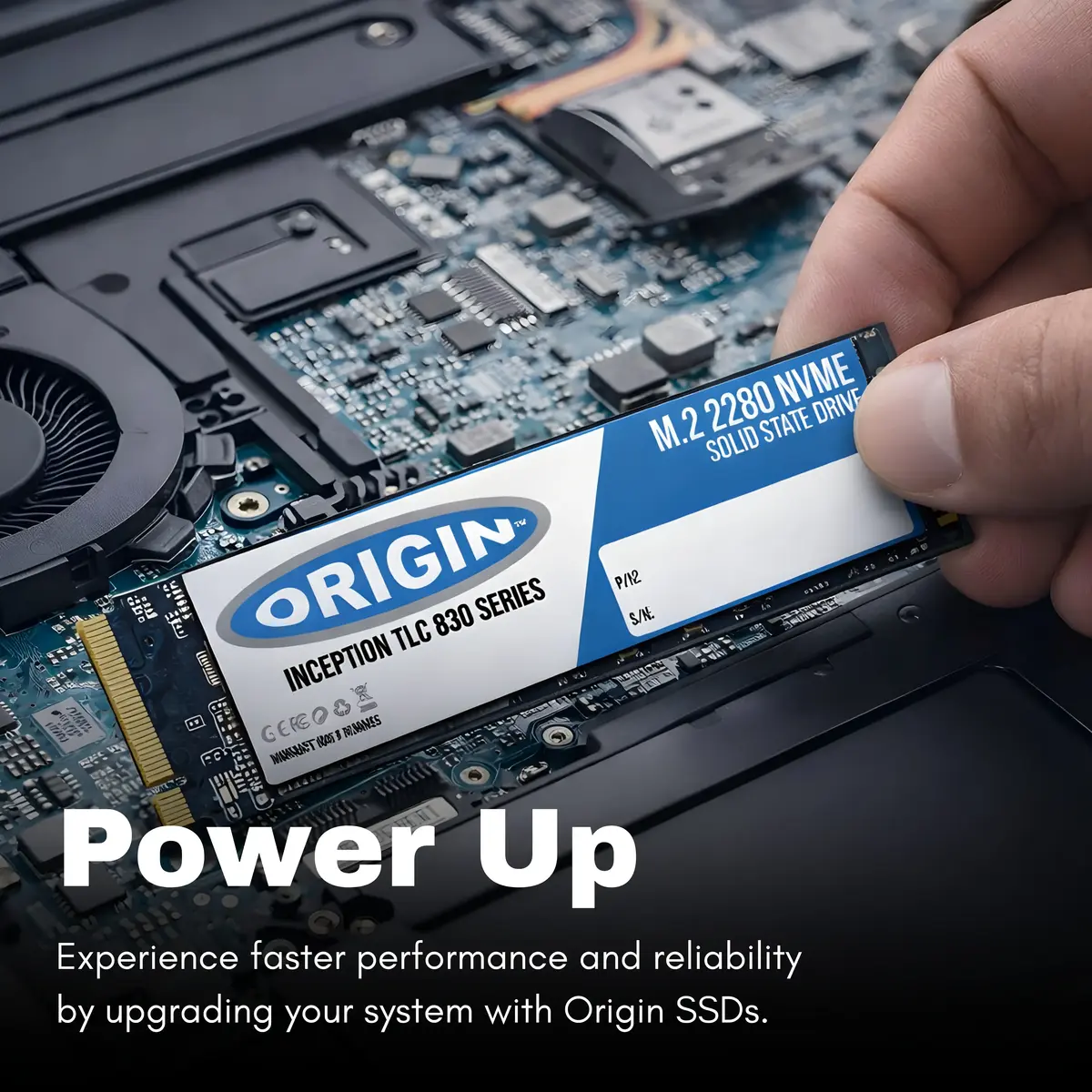 SSD Origin Storage Inception 512GB PCIe 4.0 NVMe Photo 2