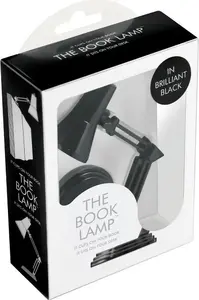 Book Lamp IF The Book Lamp, black — compact clip-on reading light