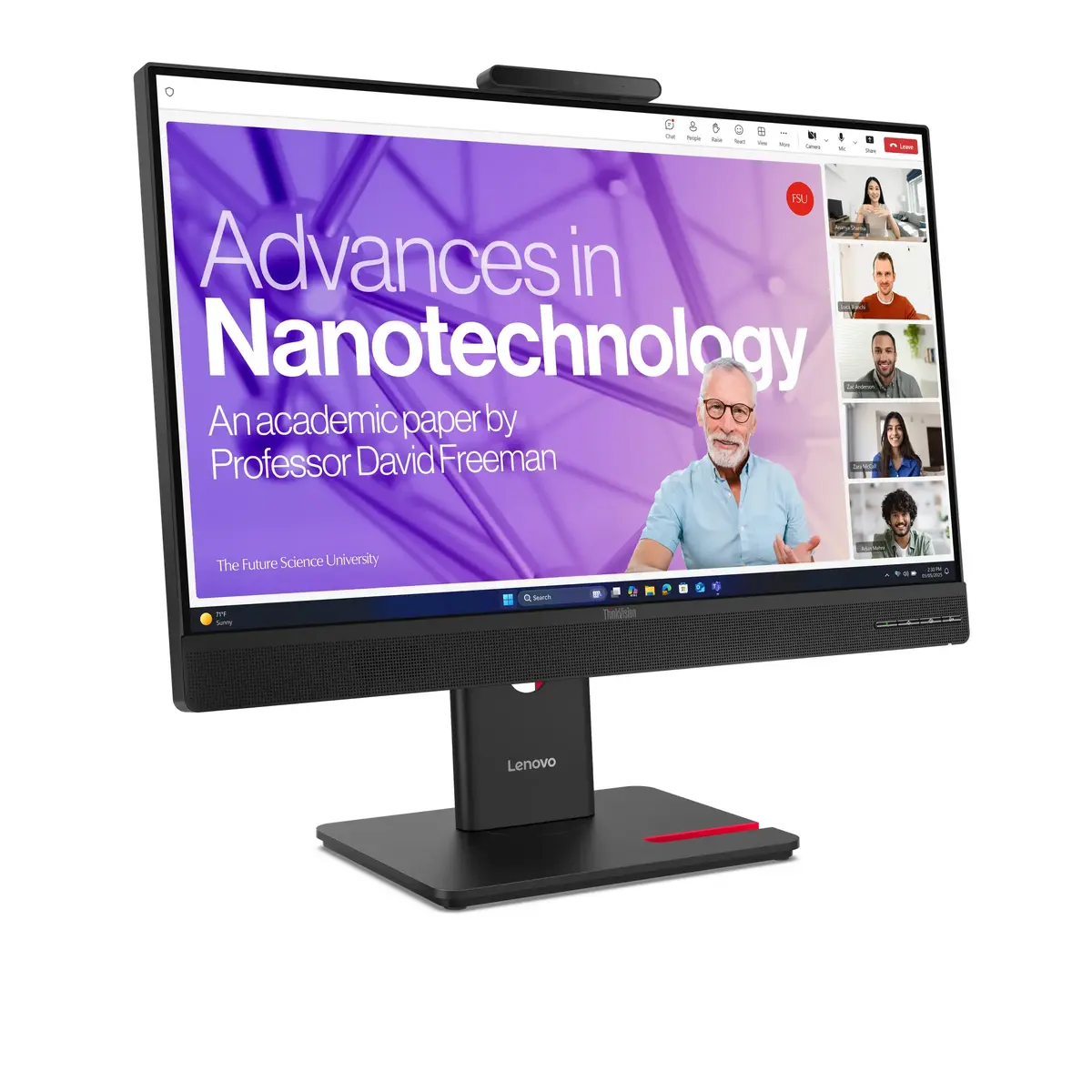 Lenovo ThinkVision T27QD-4v 27" QHD monitors Photo 2