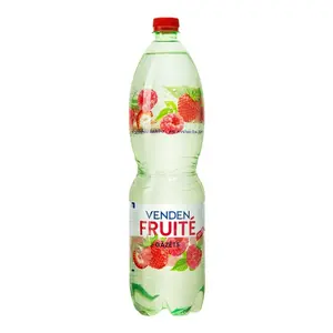 Безалкогольный напиток VENDEN Fruite Клубника и Малина газированный PET 1,5 л (депозит)