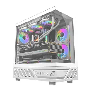 Computer case Darkflash DS950 (white) with 6 preinstalled fans