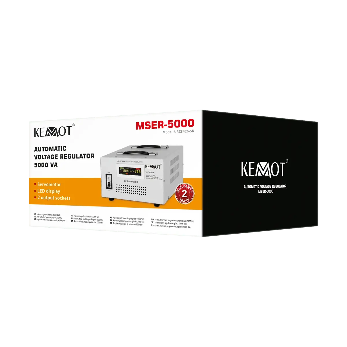 Стабилизатор Rebel URZ3426-5K 5000VA Photo 4