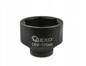 Trieciena ligzda 1" GEKO 105 mm (5) — ligzda darbam ar trieciena atslēgām