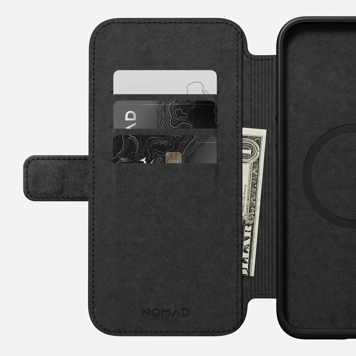 Nomad Modern Leather Folio — iPhone 15 Plus folio case Photo 8