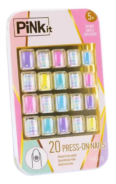 Nice Pink it Press — children's nail art set Photo 2