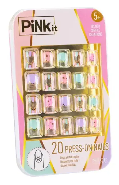 Nice Pink it Press — children's nail art set Photo 3