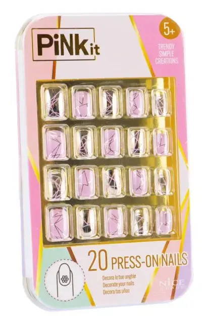 Nice Pink it Press — children's nail art set Photo 6