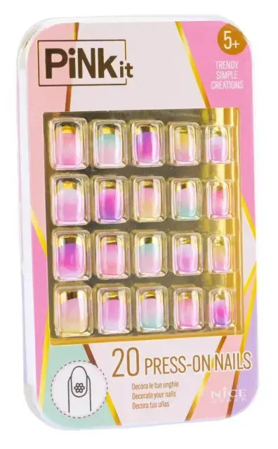 Nice Pink it Press — children's nail art set Photo 7