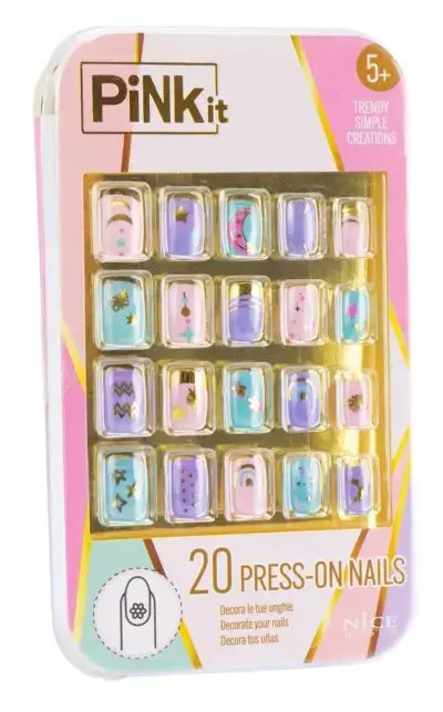Nice Pink it Press — children's nail art set Photo 9