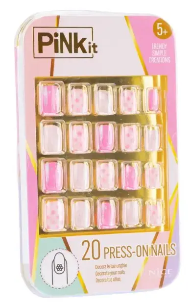 Nice Pink it Press — children's nail art set Photo 12