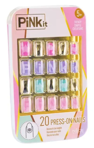 Nice Pink it Press — children's nail art set Photo 13
