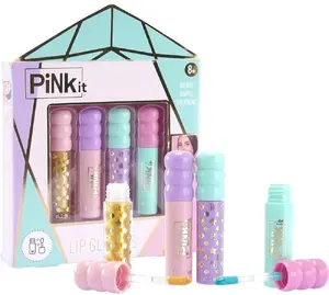 Lūpu spīdumu komplekts nice PINK IT (MPN 035-40070) kosmētikas komplekts