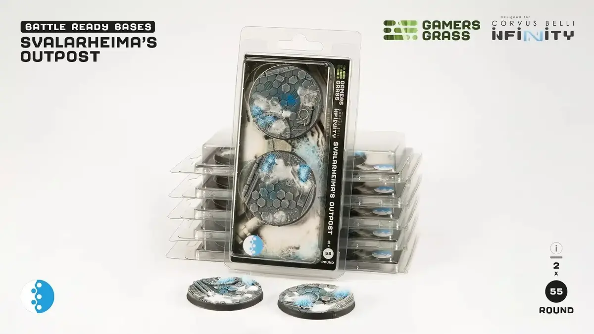 База Gamers Grass GGB-SOR55 55 мм, 2 шт. Photo 2