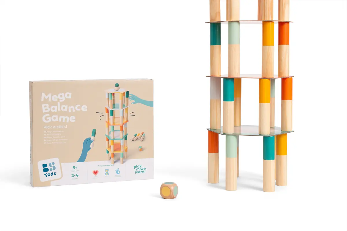 BS Toys Mega Balance Game игра на баланс Photo 3