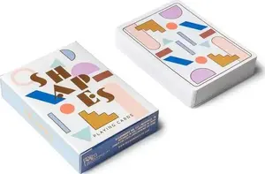 Kāršu komplekts Designworks Ink Shapes — dry-erase kartītes zīmēšanai un mācībām