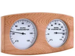 Sauna termometrs ar higrometru AP-030BW — analogs temperatūras un mitruma rādītājs