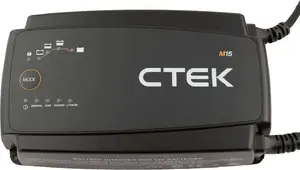 Marine battery charger CTEK M15 EU 12V 15A for boats and marine batteries