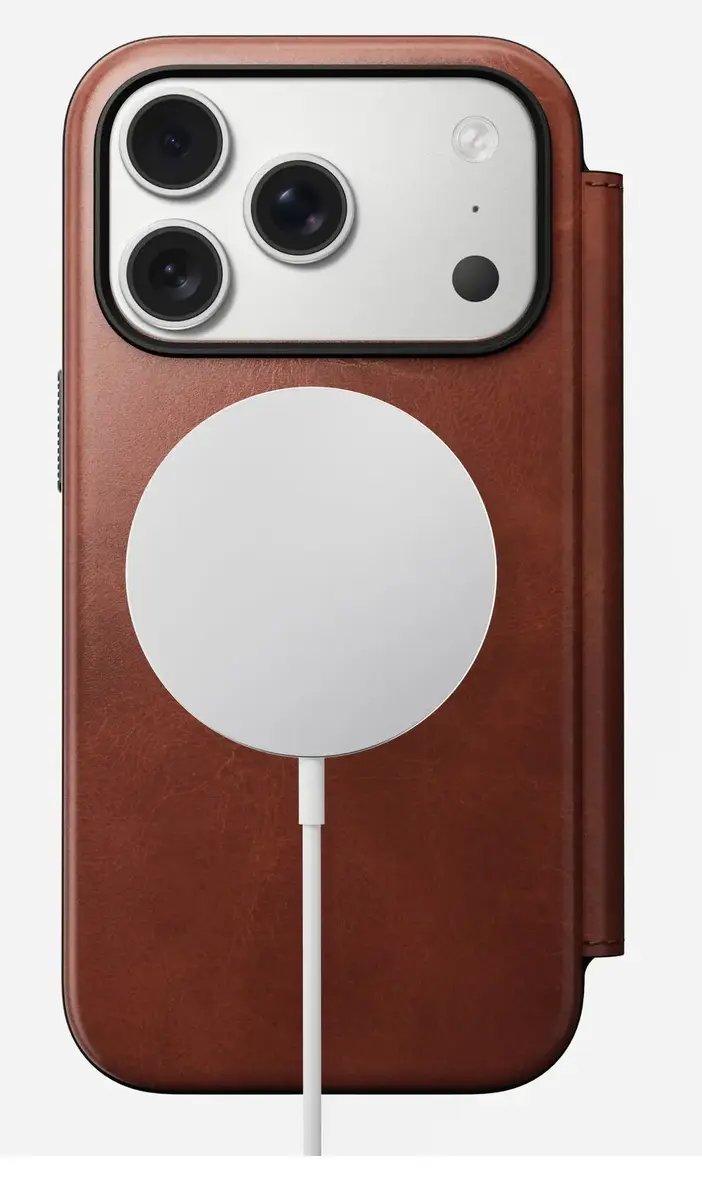 Nomad Modern Leather Folio — folio iPhone 17 Pro Photo 3