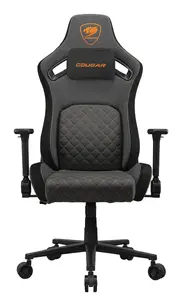 PC gaming chair Cougar CGR-DFF-GRB Upholstered padded seat, max load 120 kg, width 770 mm, height 129–136.5 cm