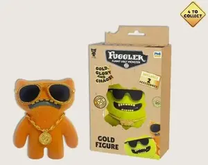Action Figure Kids World FUGGLER S3 Gold Edition — collectible gold-colored figure FG6310A