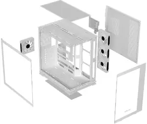 Корпус для ПК KRUX Atron White — KRUX KRXD018, совместимость mid-tower ATX